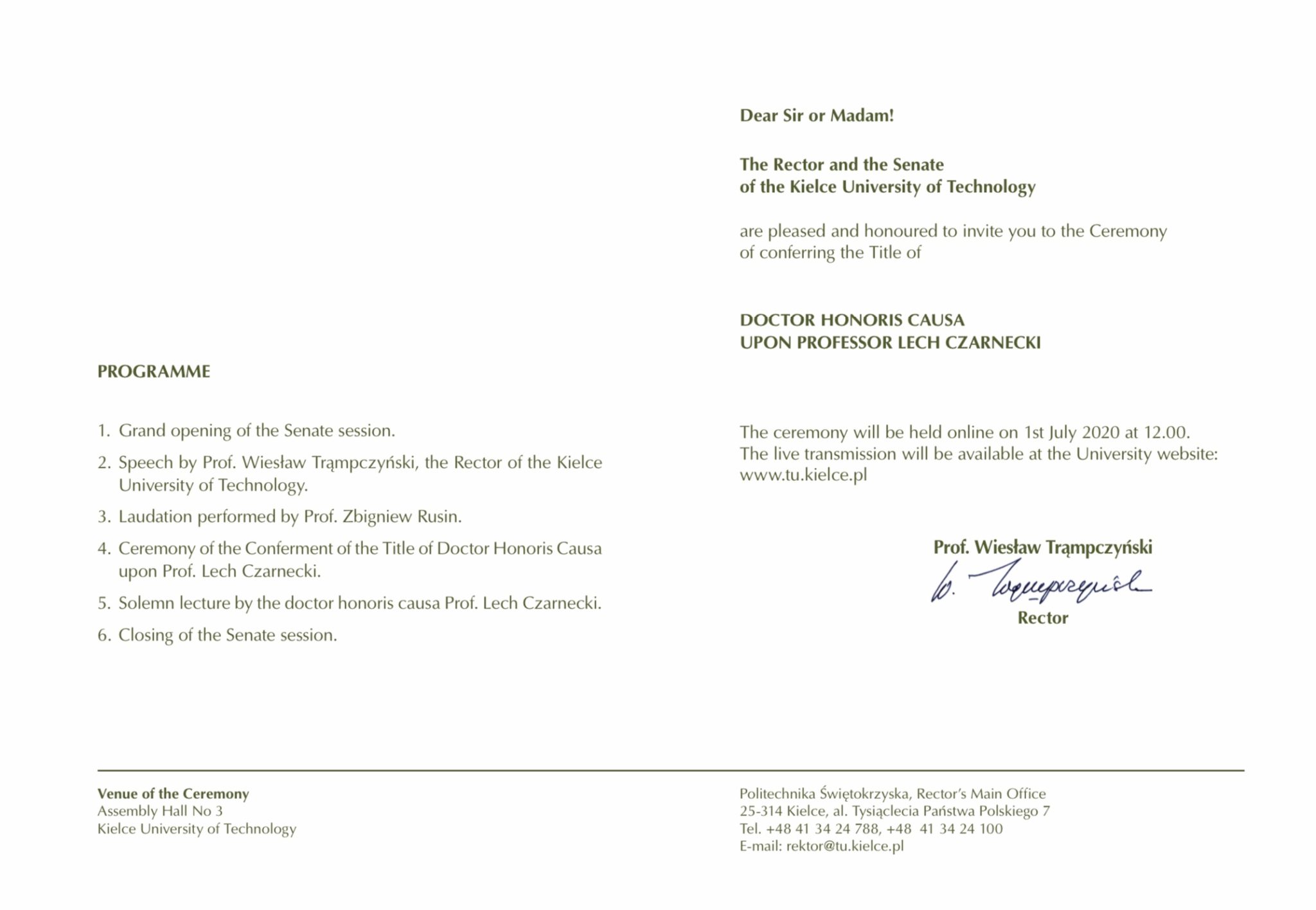 Kielce University of Technology