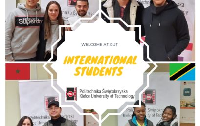 INTERNATIONAL STUDENTS AT THE KIELCE UNIVERSITY OF TECHNOLOGY – WELCOME!!!