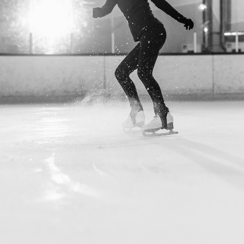 Ice skating, January 2024
