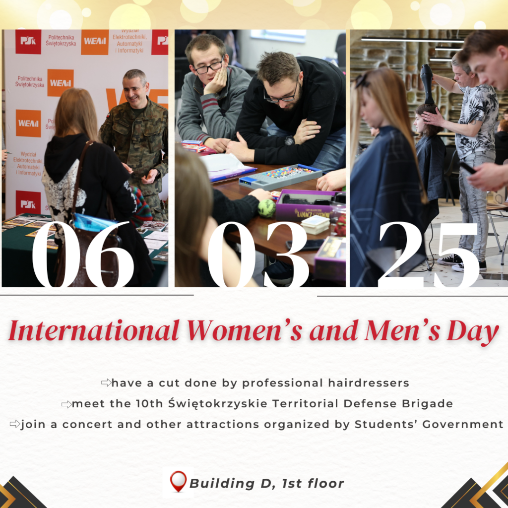 Invitation for the International Women's and Man's Day